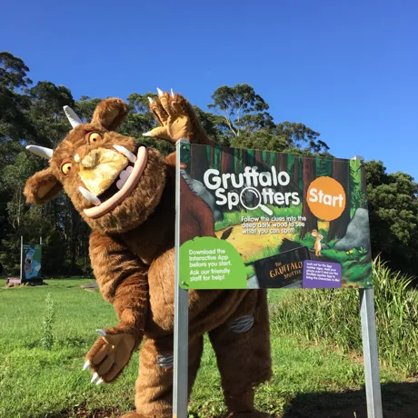 The Gruffalo Costume And Start Sign Main Image
